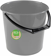 Hink 10 L ECO Grå Nordiska Plast