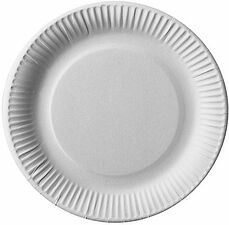 Tallrik flat 23 cm vit 