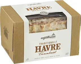 Tunnbröd Havre Mjälloms