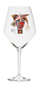 Rödvinsglas 75 cl Butterfly Messenger IV Carolina Gynning