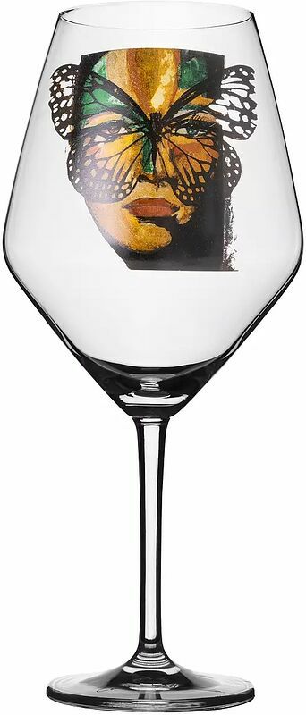 Rödvinsglas 75 cl Golden Butterfly Carolina Gynning - bild 1