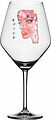 Rödvinsglas 75 cl Moonlight Queen Pink Carolina Gynning