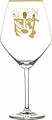 Rödvinsglas 75 cl Golden Dream Gold Edition Carolina Gynning