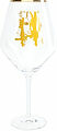 Rödvinsglas 75 cl Wild Woman Gold Edition Carolina Gynning