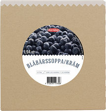 Blåbärssoppa/kräm kallrörd Ekströms