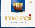 Merci Blå Mjökchoklad Chokladask 250 g