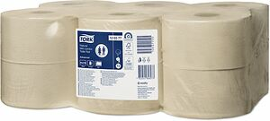 Tork Toalettpapper Mini Jumbo Natur Advanced 2-lager T2
