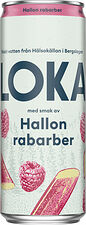 LOKA Hallon Rabarber burk