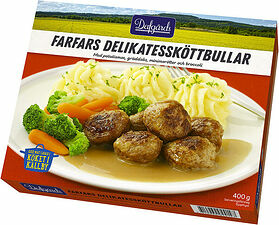 Farfars Delikatessköttbullar Dafgårds