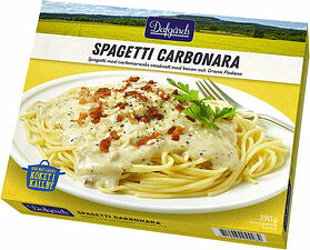 Spagetti Carbonara Dafgårds