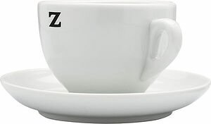 Cappuccinokopp 20 cl med fat vit Zoégas Professional