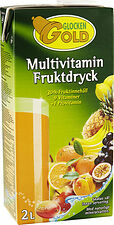 Multivitamin Fruktdryck Glocken Gold