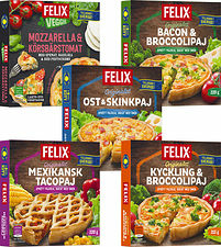 Paj 5 sorter i sortimentkart Felix