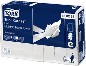 Tork Handduk Xpress® Mjuk Multifold Advanced H2