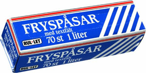 Fryspåse 1 L 18x25 cm 20 my