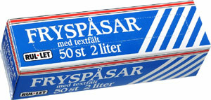 Fryspåse 2 L 20x35 cm 20 my