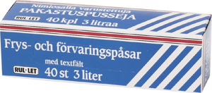 Fryspåse 3 L 25x40 cm 20 my