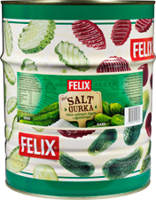 Saltgurka hel Felix