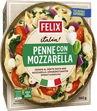 Penne con Mozzarella Felix italia