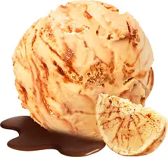 Apelsinchoklad gräddglass SIA Glass