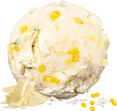 VitChoklad SaltCitron gräddglass SIA Glass