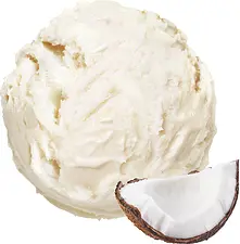 Kokos gräddglass SIA Glass