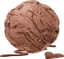 Ljus Choklad Laktosfri gräddglass SIA Glass