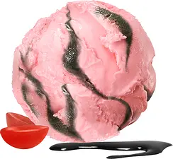 Hallon Saltlakrits Laktosfri gräddglass SIA Glass