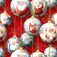 Julpapper Presentpapper Santa 38 cm 5 kg