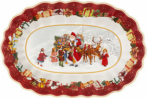 Uppläggningsfat 29x19 cm Toys Fanta Santa Kids Villeroy & Bo