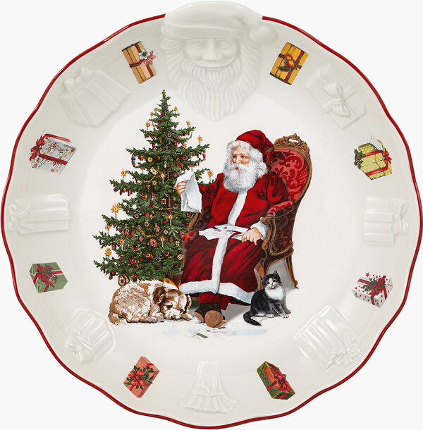 Skål 25 cm Toys Fantasy Santa list Villeroy & Boch - bild 1