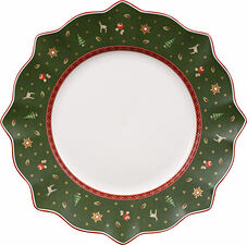 Tallrik flat 29 cm grön Toys Delight Villeroy & Boch