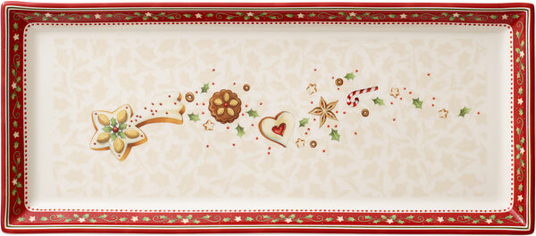 Uppläggningsfat 39x26,5 cm Winter Bakery Delight Villeroy - bild 1