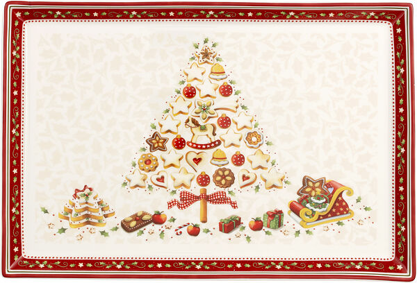 Uppläggningsfat 39x26,5 cm Winter Bakery Delight Villeroy - bild 1