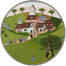 Kakfat 30 cm Charm & Breakfast Design Naif Villefroy & Boch