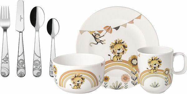 Barnservis 7 delar Roar like a Lion Villeroy & Boch - bild 1
