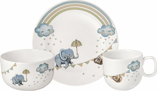 Barnservis 3 delar Walk like an Elephant Villeroy & Boch - bild 1