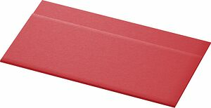 Dispenserservett röd 33 cm Duni