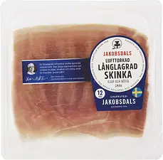 Lufttorkad långlagrad skinka Jakobsdals