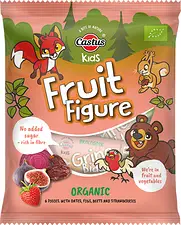 Fruit Figures Dadlar Fikon Rödbetor Jordgubb Organic Castus