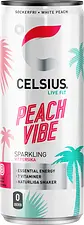 Celsius Peach Vibe White Peach 35,5 cl