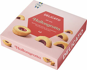 Hallongrotta 4-pack 42 g Delicato