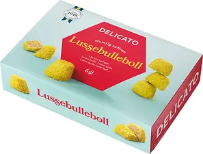 Lussebulleboll 6-p Delicato