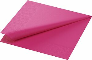 Servett 3 L fuchsia 33x33 cm Duni