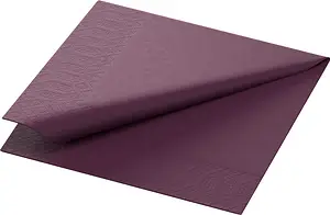 Servett 3 L Plum 24x24 cm Duni