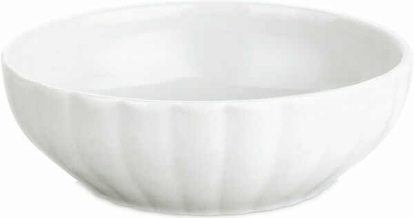 Skål bredräfflad vit 27 cm 3 liter Pillivuyt - bild 1