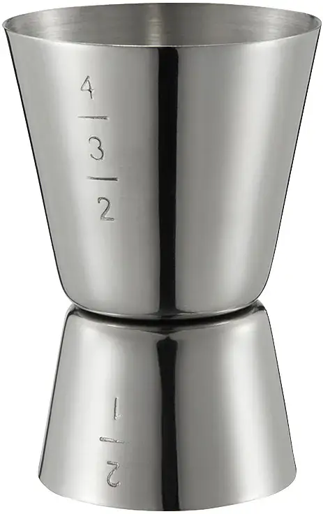 Braddon Mätglas i rostfritt vändbart 2-4 cl Dorre - bild 1