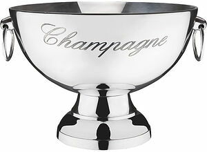 Christel Champagnekylare aluminium diameter 39 cm höjd 28 cm