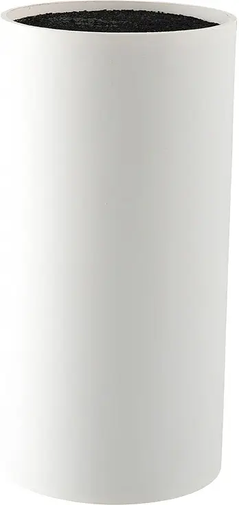 Universal Knivblock vit med borst gummerad yta Dorre - bild 1