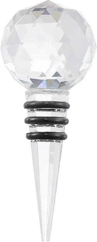 Glimmer Bottle stopper glas rund 10 cm Dorre - bild 1